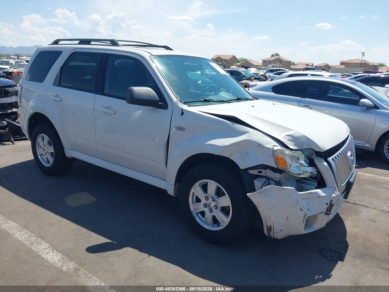 4M2CU81G39K****** · 2009 MERCURY MARINER V6