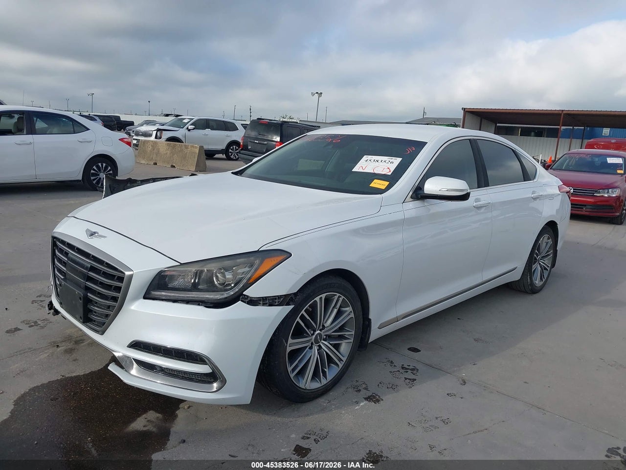2018 GENESIS G80 3.8 · 2/11