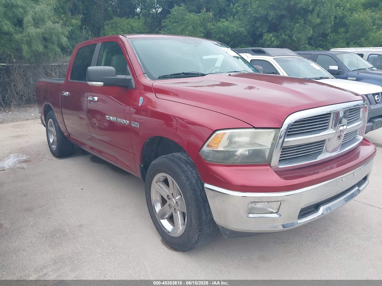 1C6RD6LT9CS****** · 2012 RAM 1500 LONE STAR