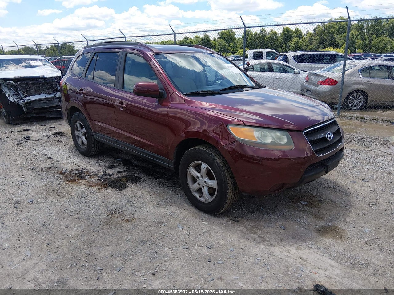 5NMSG13D57H****** · 2007 HYUNDAI SANTA FE GLS