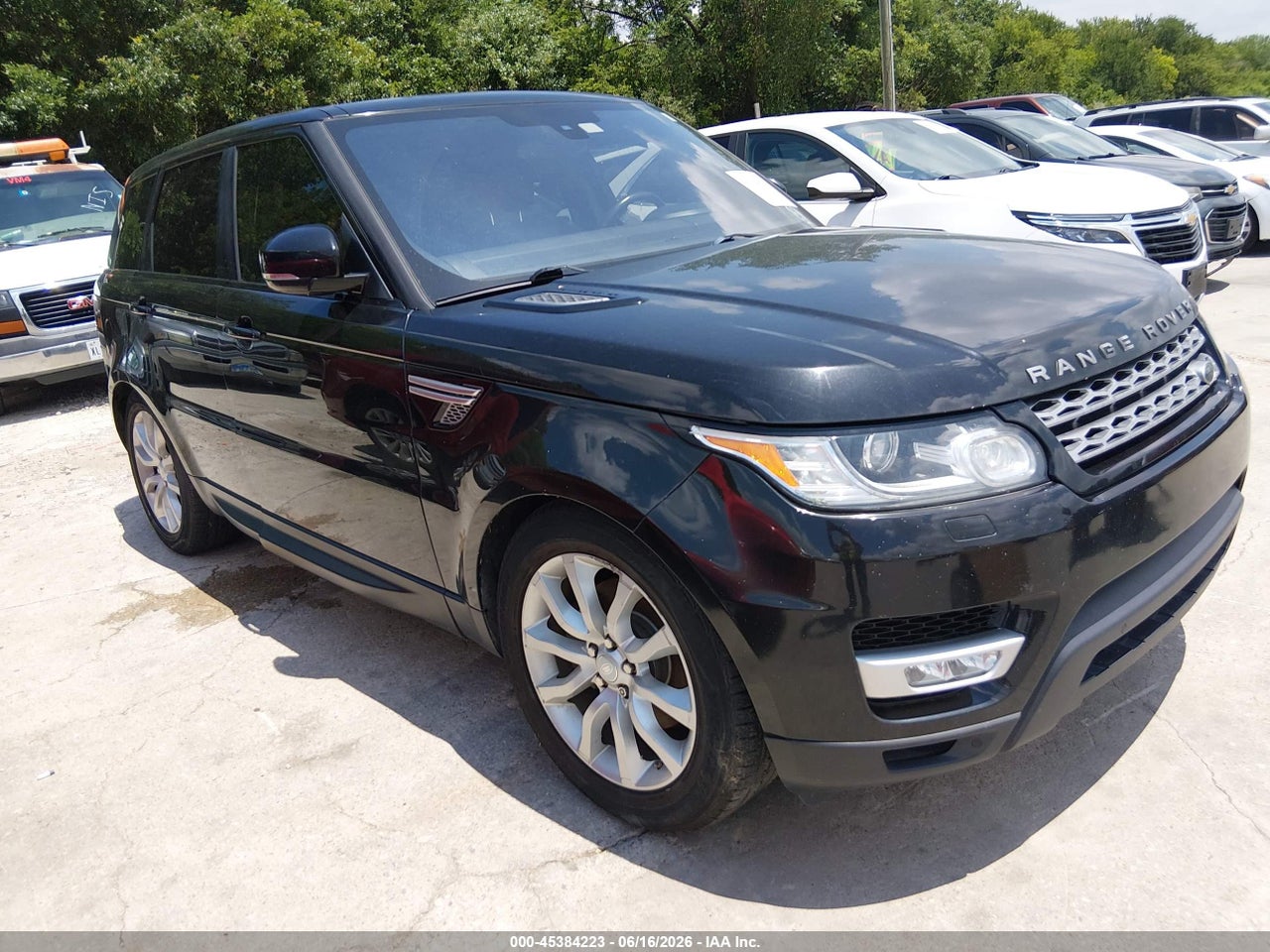 SALWR2VF6GA****** · 2016 LAND ROVER RANGE ROVER SPORT 3.0L V6 SUPERCHARGED HSE
