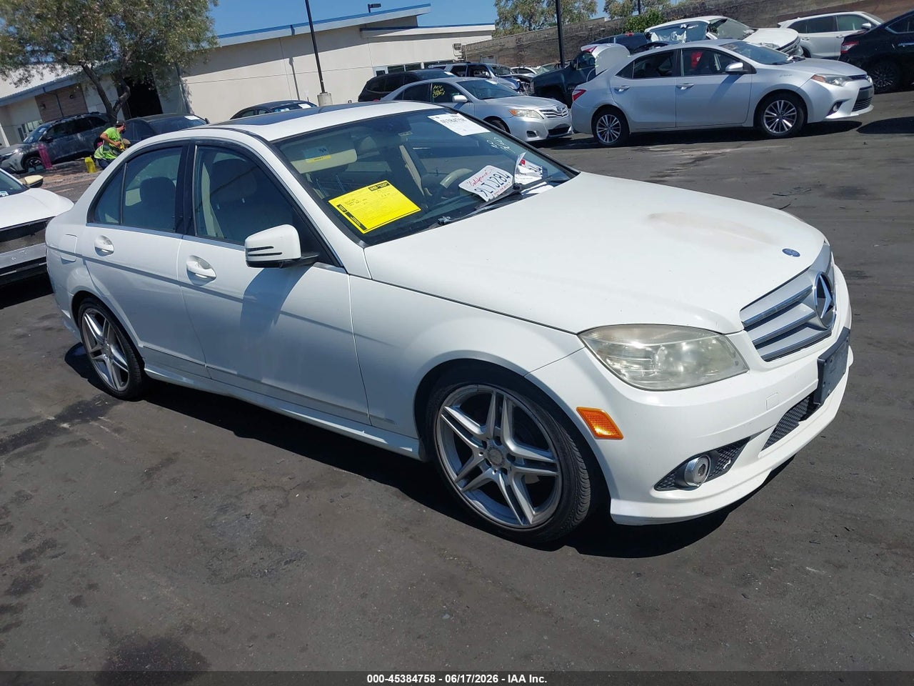 WDDGF5EB1AR****** · 2010 MERCEDES-BENZ C 300 SPORT