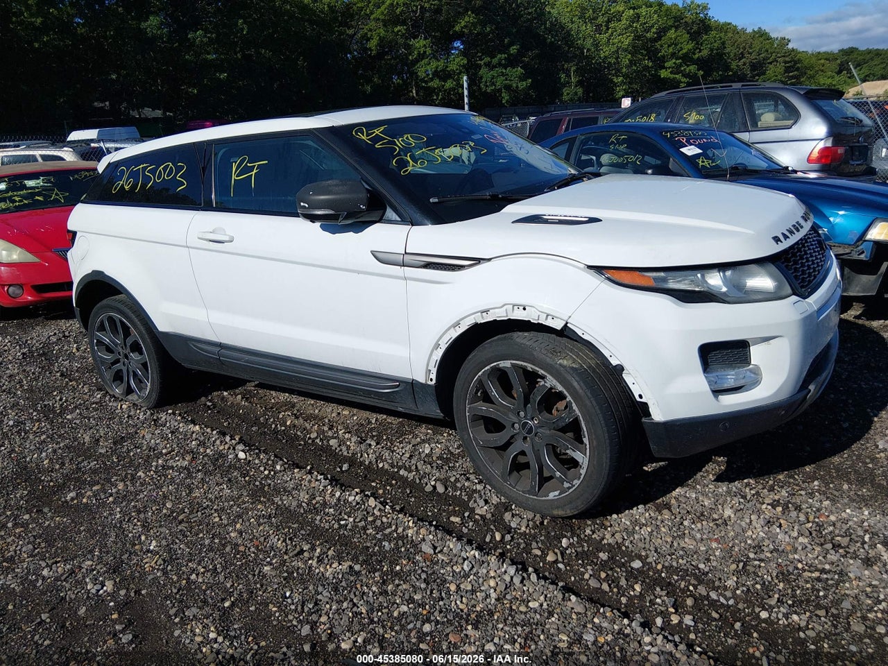 SALVR1BG3CH****** · 2012 LAND ROVER RANGE ROVER EVOQUE PURE PLUS