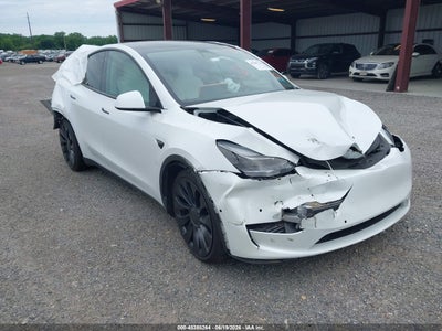 5YJYGDEF5MF****** · 2021 TESLA MODEL Y PERFORMANCE DUAL MOTOR ALL-WHEEL DRIVE