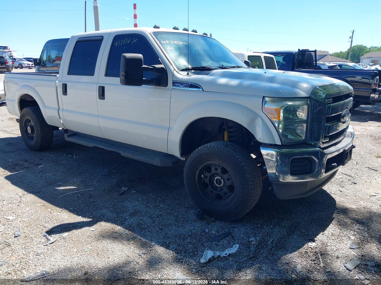 1FT7W2B6XCE****** · 2012 FORD SUPER DUTY F-250 SRW XLT