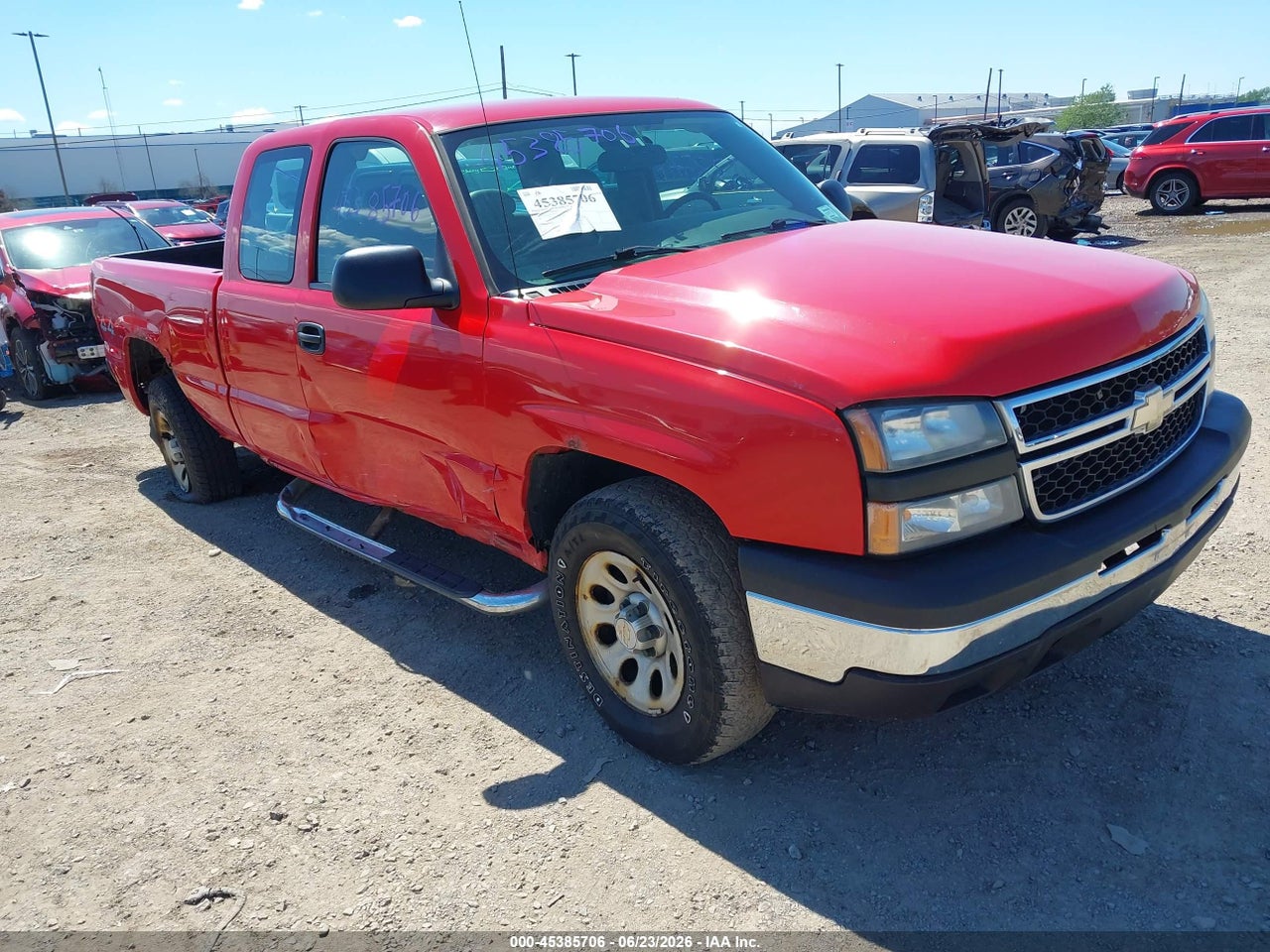 1GCEK19V87E****** · 2007 CHEVROLET SILVERADO 1500 CLASSIC WORK TRUCK