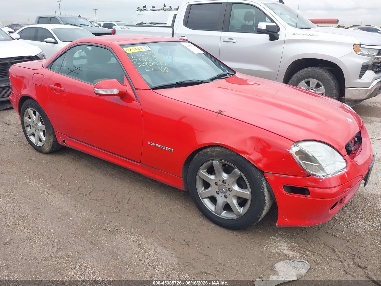 WDBKK49F22F****** · 2002 MERCEDES-BENZ SLK 230 KOMPRESSOR