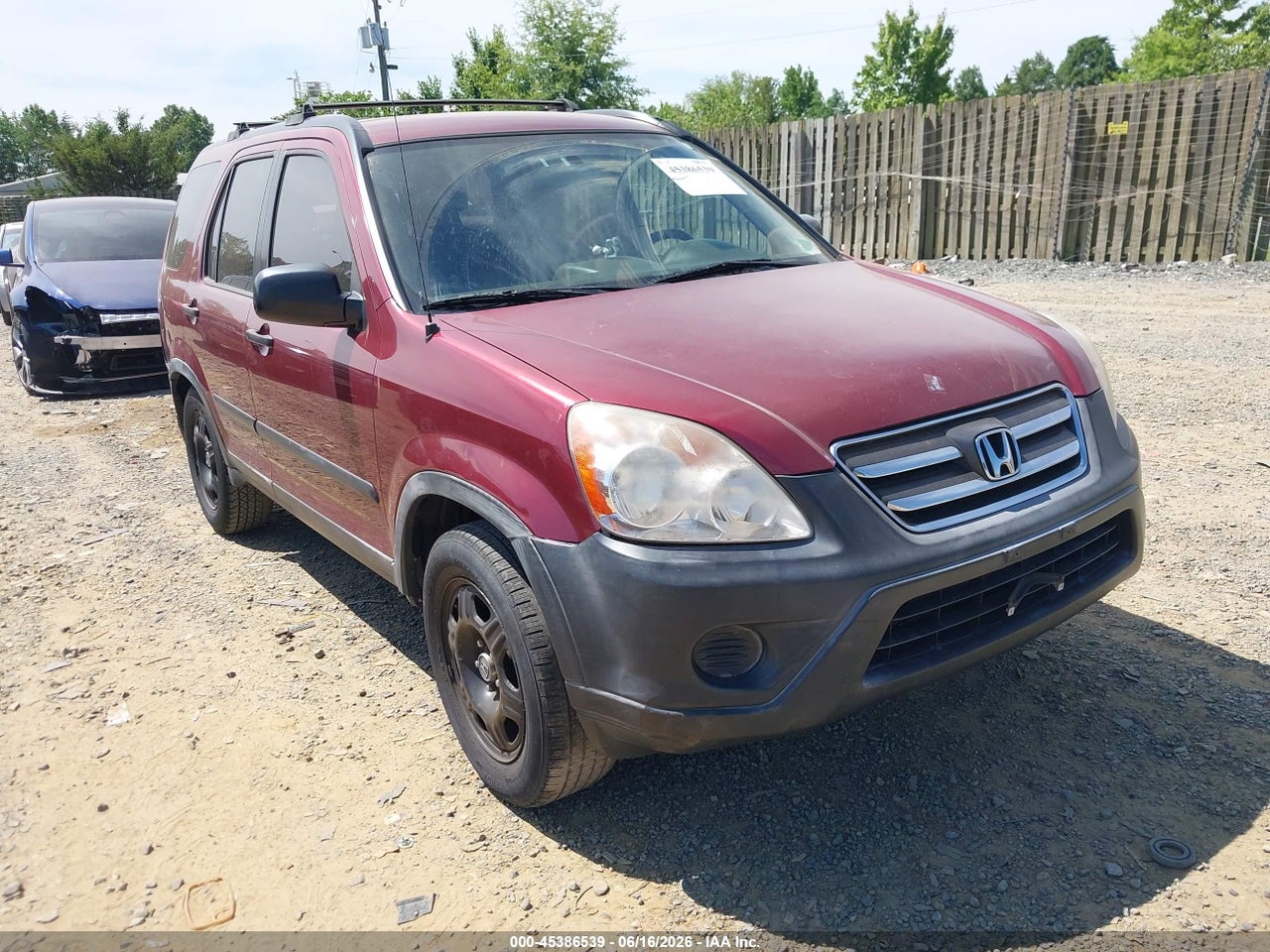 JHLRD78525C****** · 2005 HONDA CR-V LX