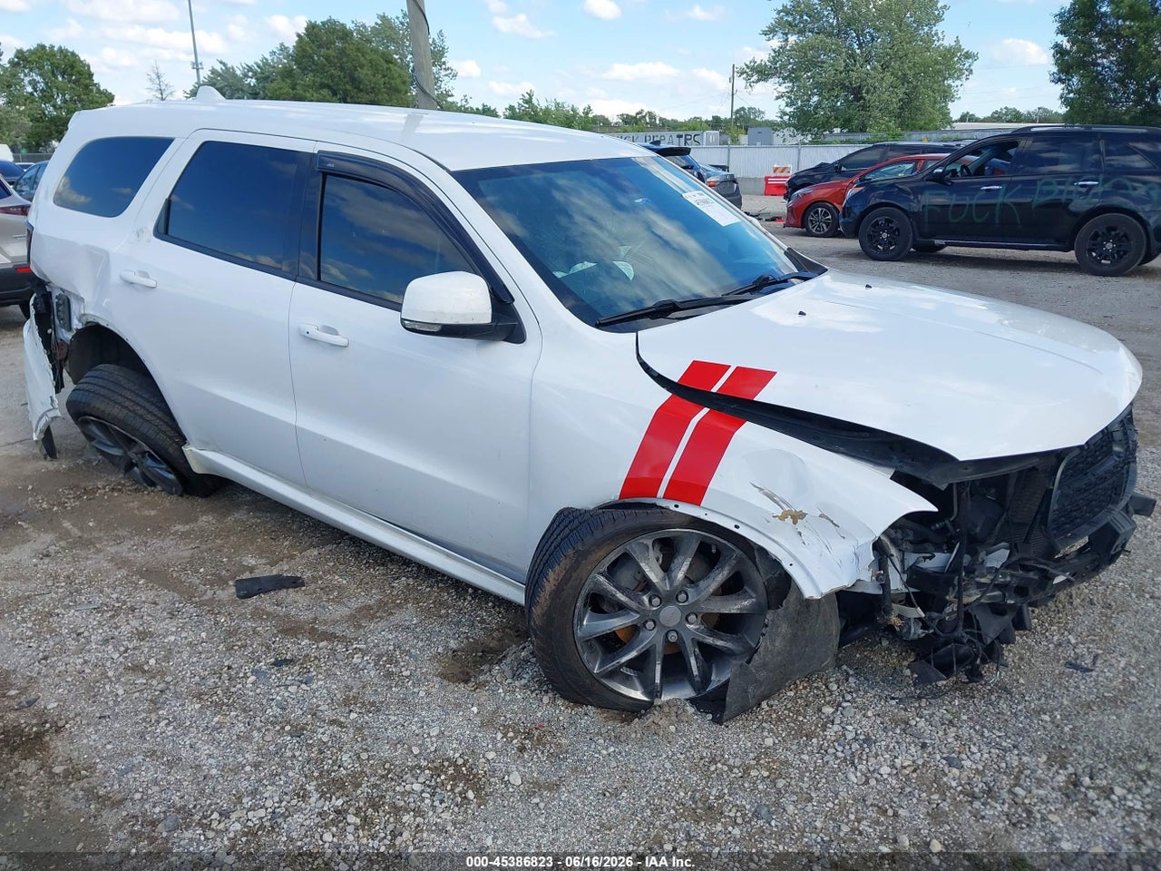 1C4RDJDG9HC****** · 2017 DODGE DURANGO GT AWD