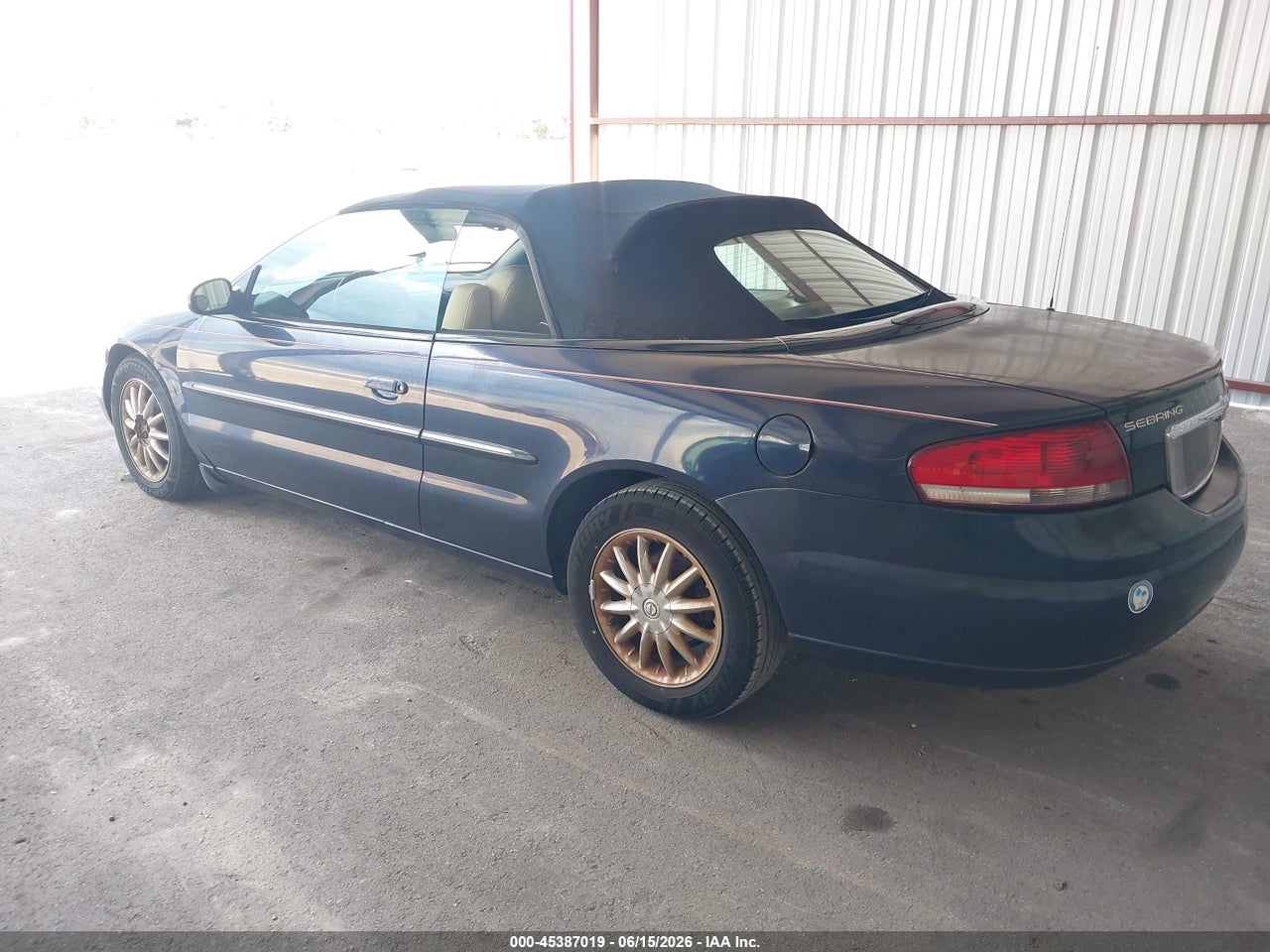 2002 CHRYSLER SEBRING LIMITED · 3/11