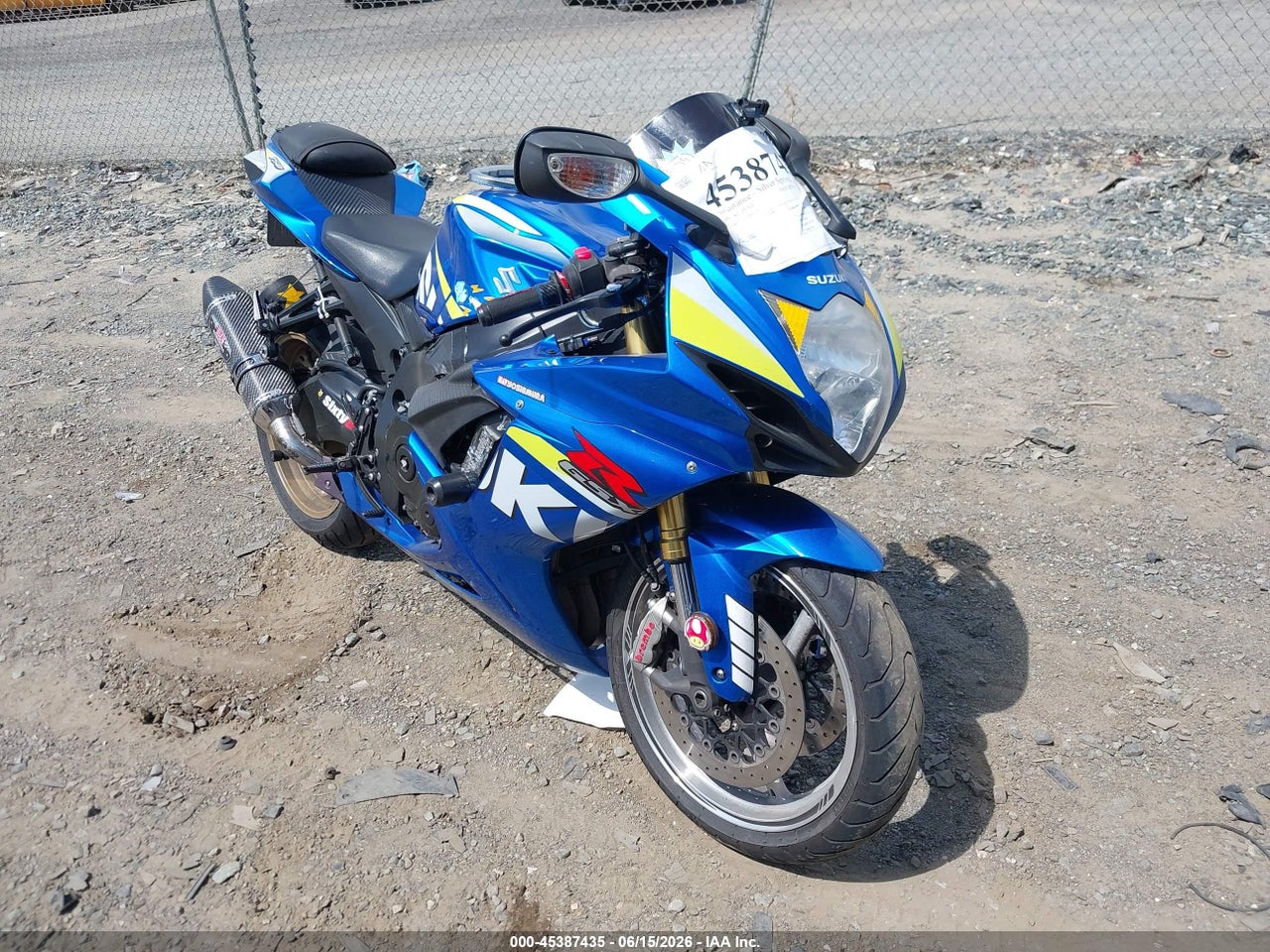 JS1GR7MA4F2****** · 2015 SUZUKI GSX-R750