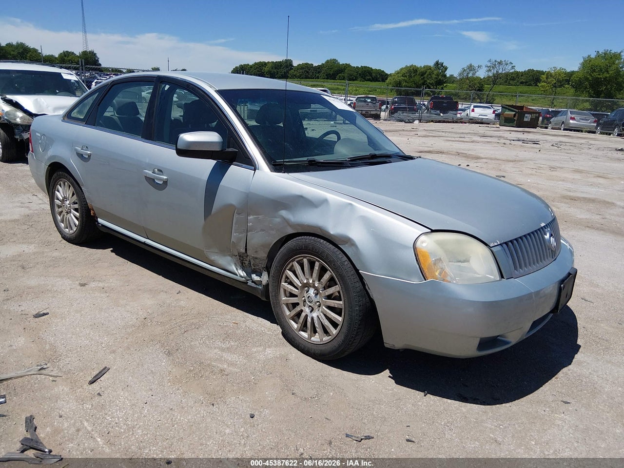 1MEHM42117G****** · 2007 MERCURY MONTEGO PREMIER