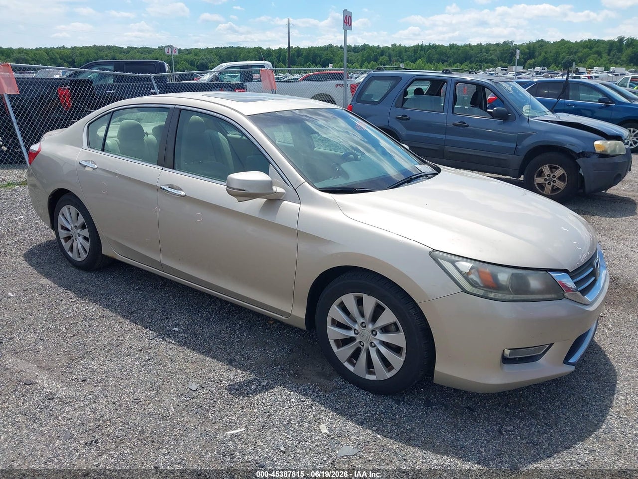 1HGCR2F77DA****** · 2013 HONDA ACCORD EX