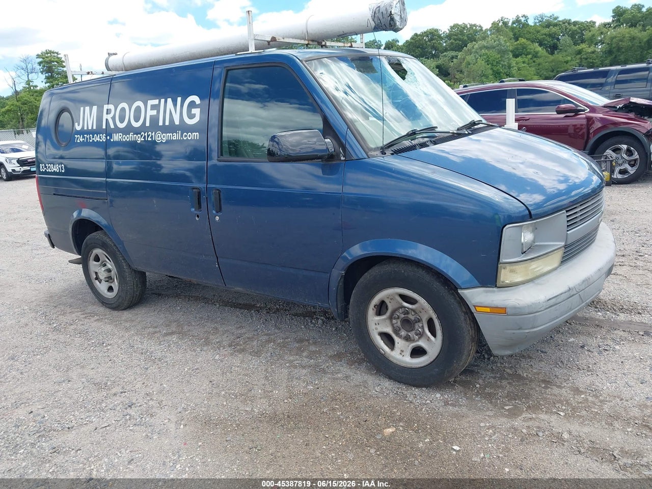 1GCDM19X15B****** · 2005 CHEVROLET ASTRO