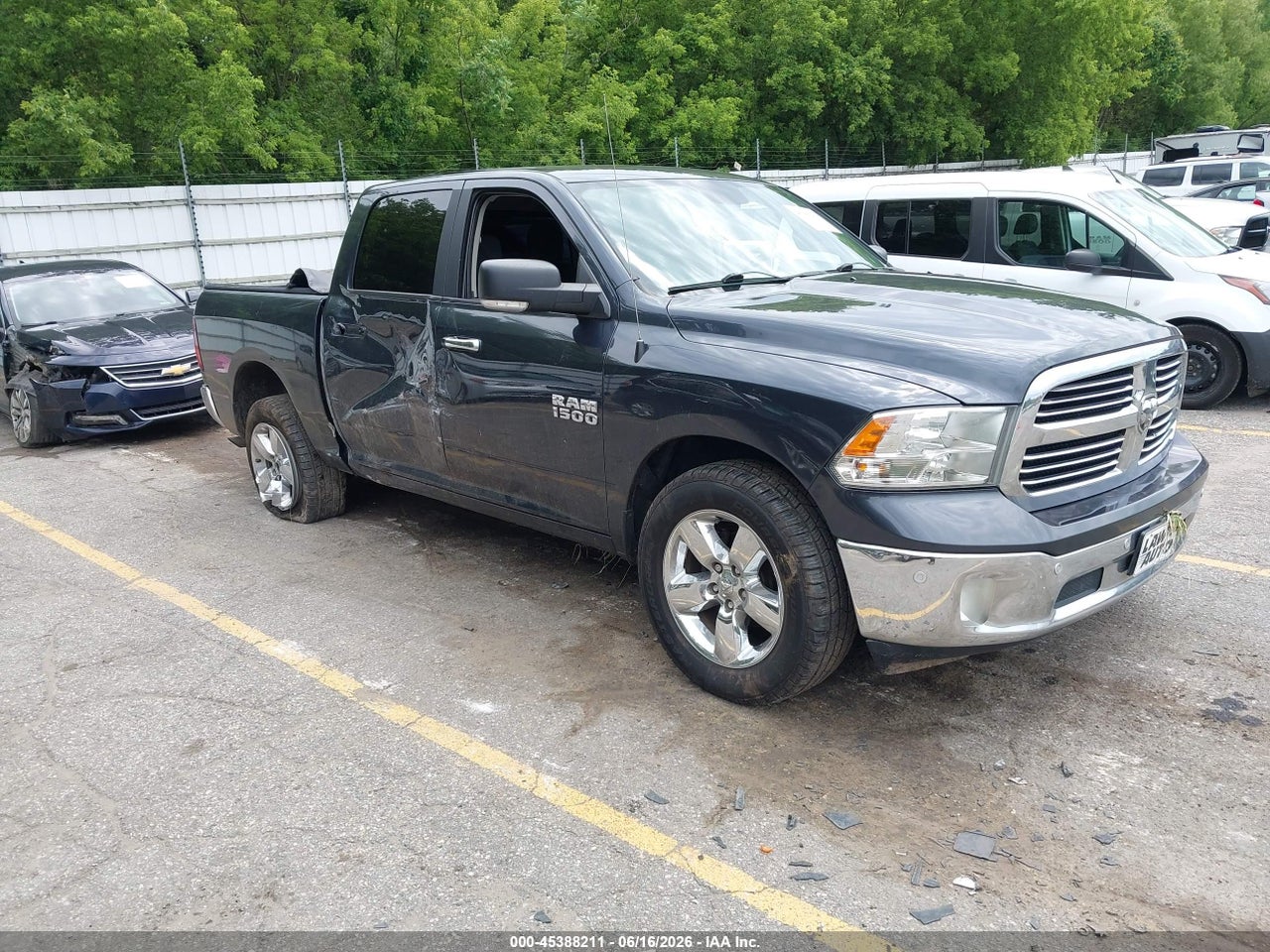 1C6RR7LG6HS****** · 2017 RAM 1500 BIG HORN  4X4 5'7 BOX