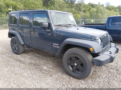1C4BJWDG7JL****** · 2018 JEEP WRANGLER JK UNLIMITED SPORT S 4X4