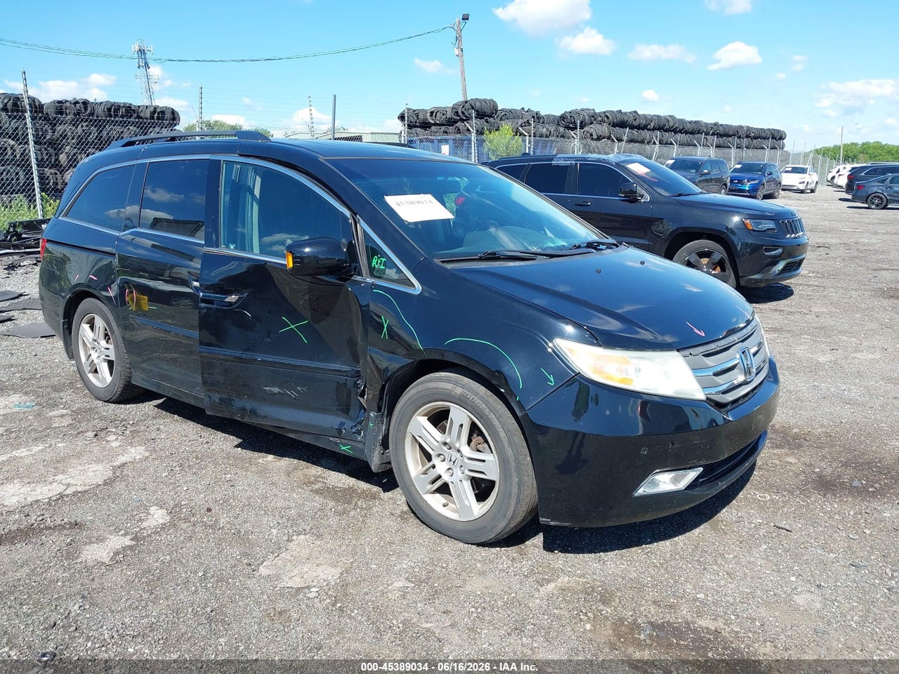 5FNRL5H93CB****** · 2012 HONDA ODYSSEY TOURING/TOURING ELITE