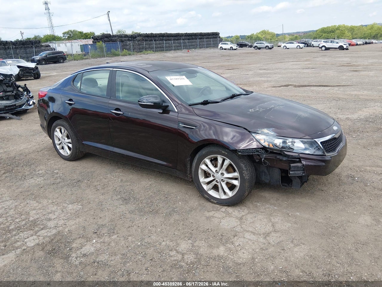 5XXGN4A72DG****** · 2013 KIA OPTIMA EX
