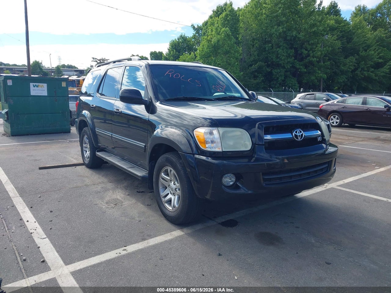 5TDZT38A85S****** · 2005 TOYOTA SEQUOIA LIMITED V8