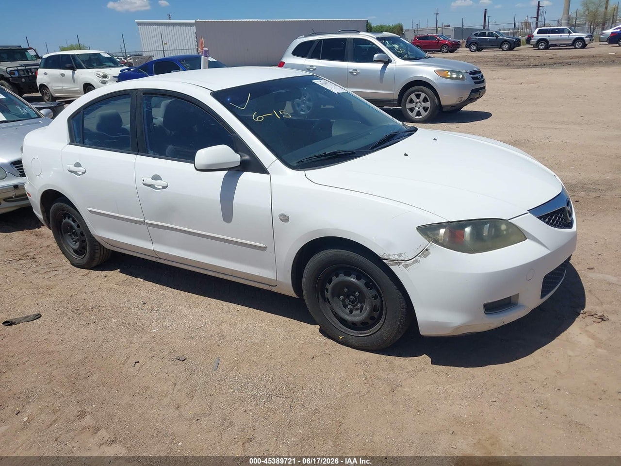 JM1BK32F371****** · 2007 MAZDA MAZDA3 I SPORT