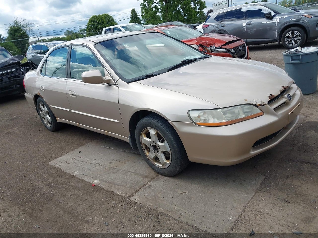 1HGCG1655YA****** · 2000 HONDA ACCORD 3.0 EX