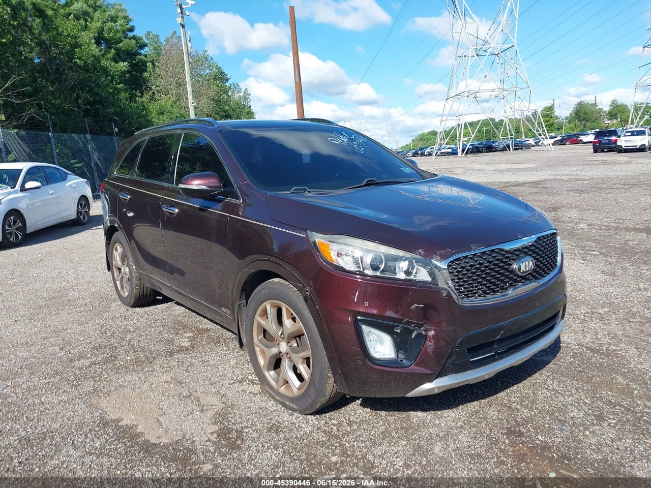5XYPKDA50GG****** · 2016 KIA SORENTO 3.3L SX