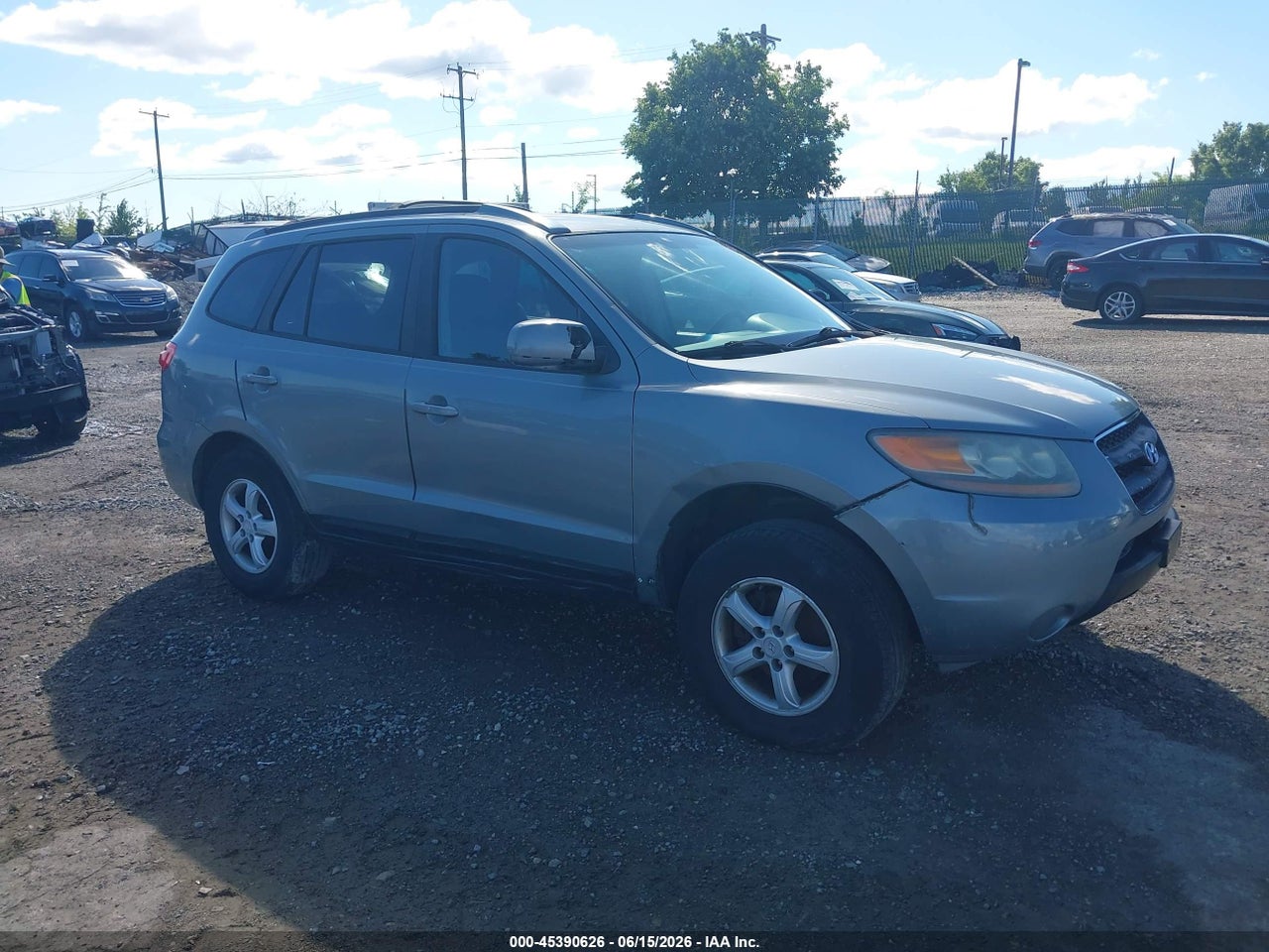 5NMSG13D87H****** · 2007 HYUNDAI SANTA FE GLS