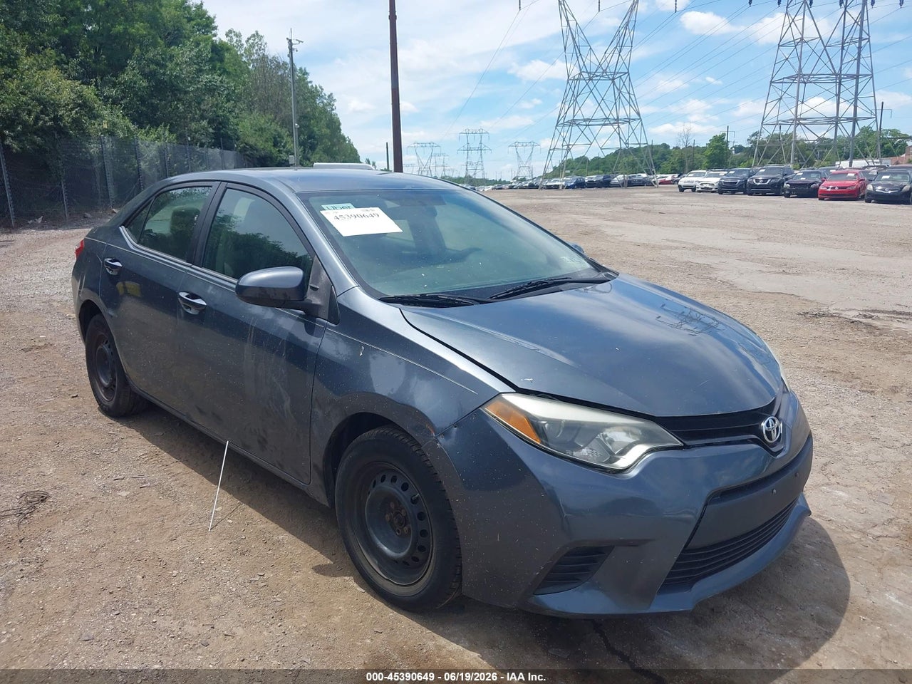 5YFBURHE2EP****** · 2014 TOYOTA COROLLA L