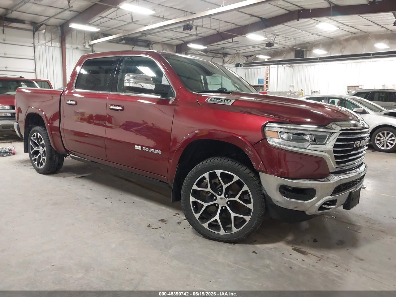 1C6SRFKT1KN****** · 2019 RAM 1500 LONGHORN  4X4 5'7 BOX