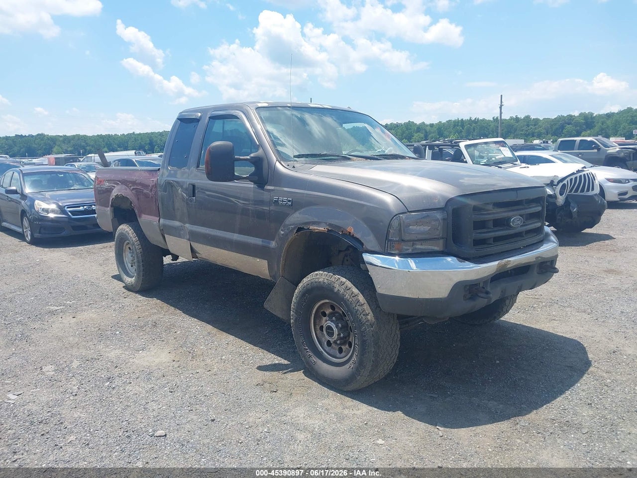 1FTNX21L34E****** · 2004 FORD F-250 LARIAT/XL/XLT