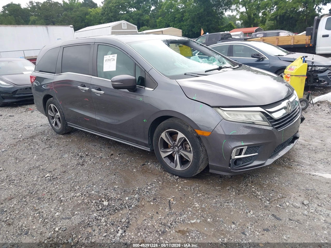 5FNRL6H85JB****** · 2018 HONDA ODYSSEY TOURING