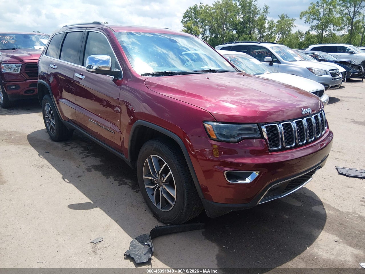 1C4RJFBG5MC****** · 2021 JEEP GRAND CHEROKEE LIMITED 4X4