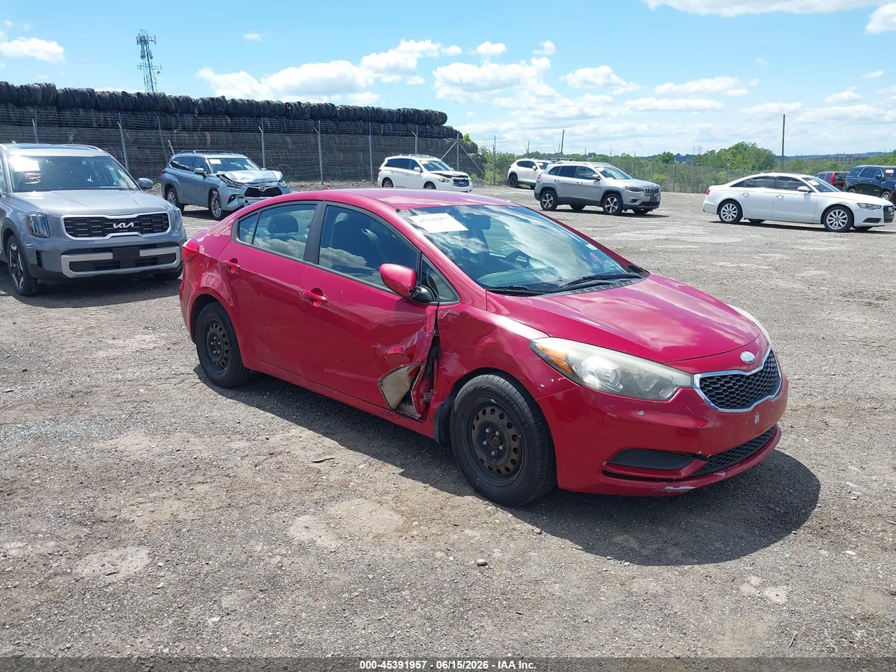 KNAFK4A68E5****** · 2014 KIA FORTE LX