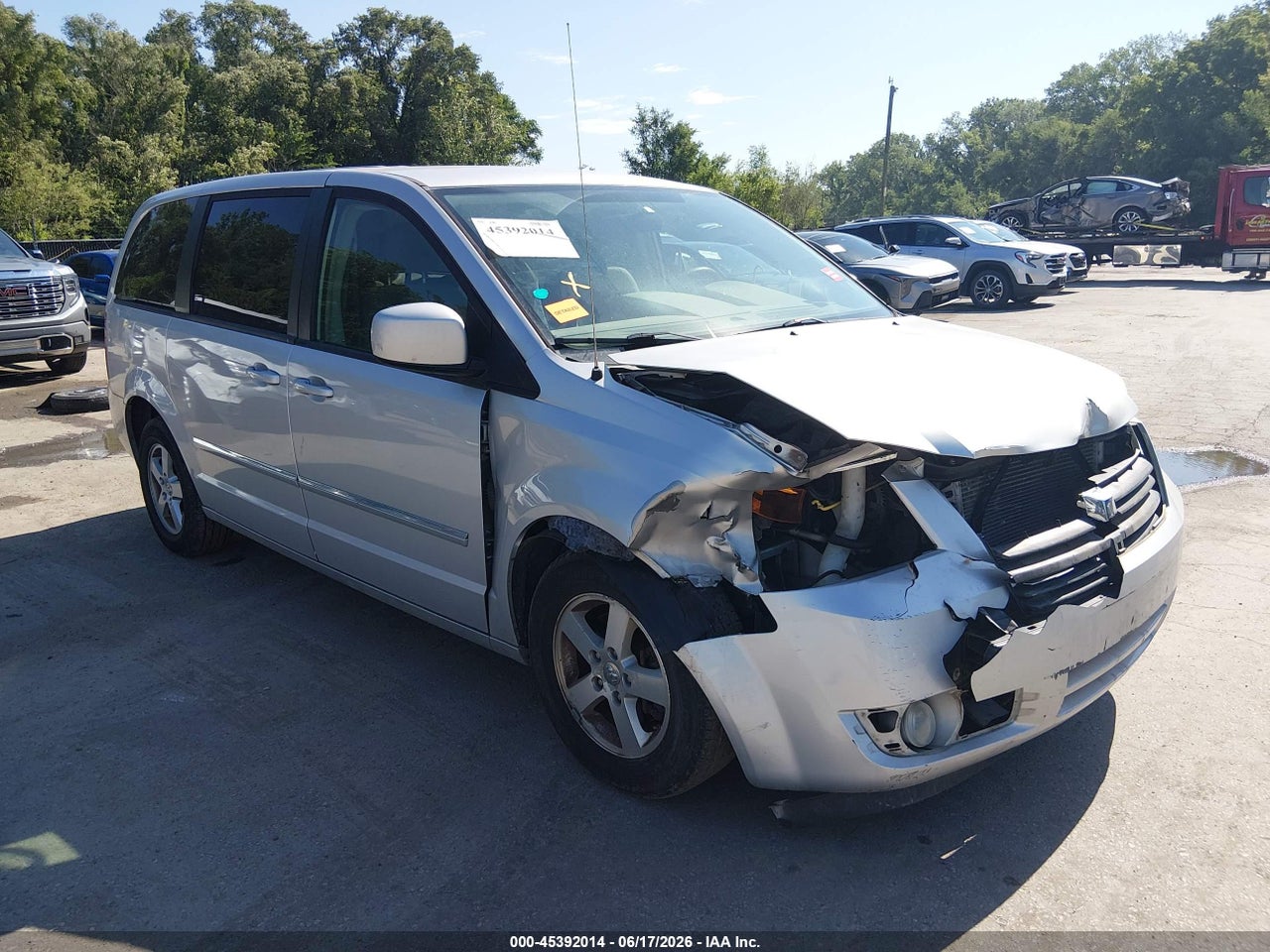 1D8HN54P38B****** · 2008 DODGE GRAND CARAVAN SXT