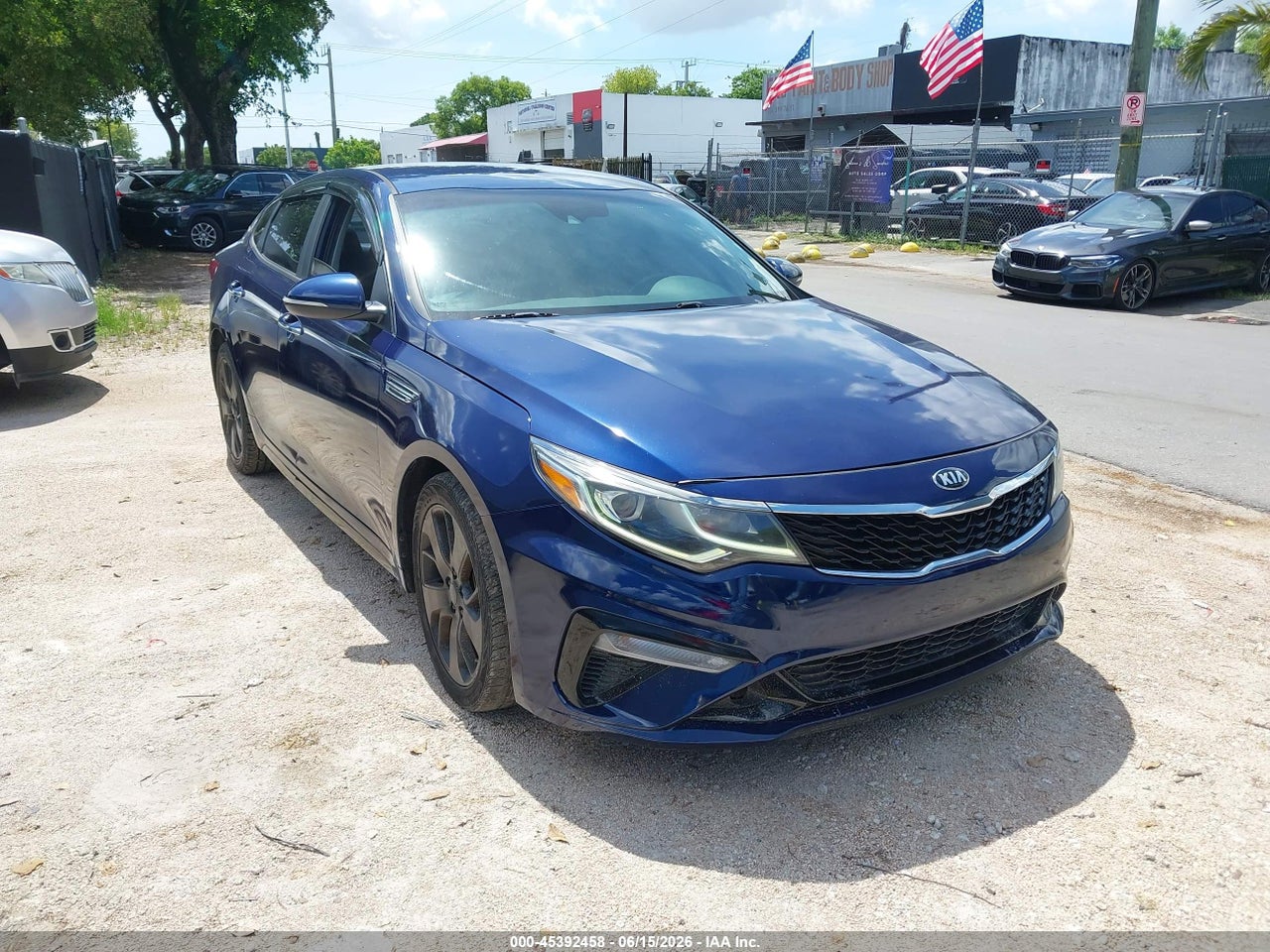 5XXGT4L30KG****** · 2019 KIA OPTIMA S