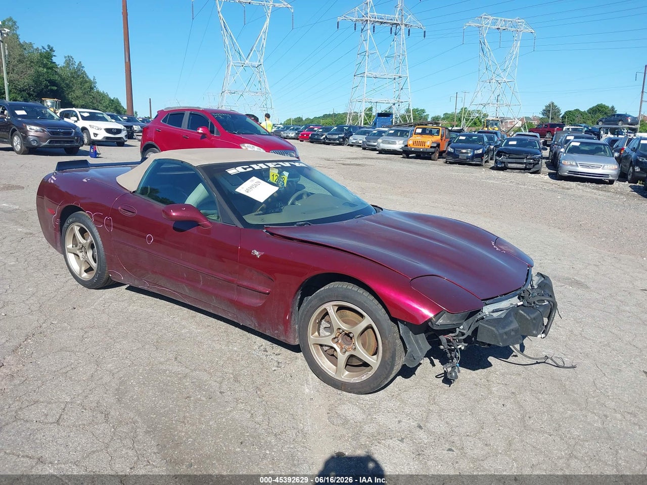1G1YY32G435****** · 2003 CHEVROLET CORVETTE