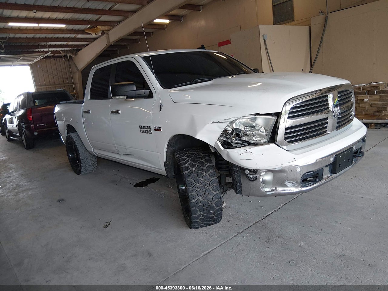 3C6RR7LTXHG****** · 2017 RAM 1500 BIG HORN  4X4 5'7 BOX
