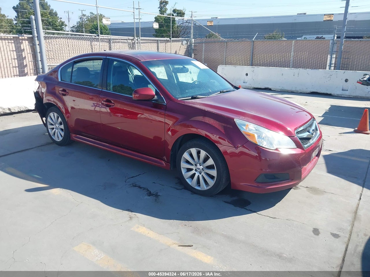 4S3BMBL66B3****** · 2011 SUBARU LEGACY 2.5I LIMITED