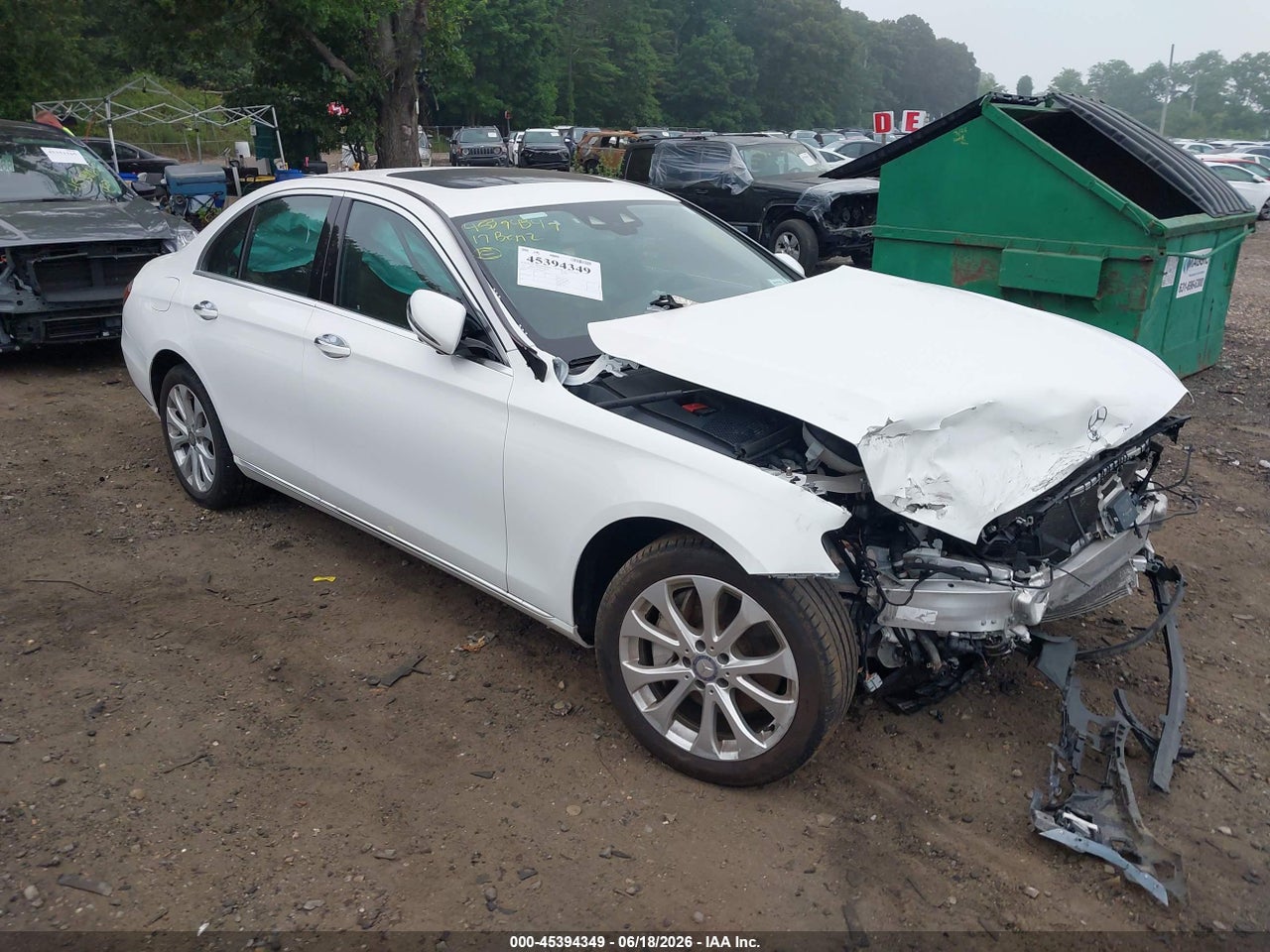 WDDZF4KB8HA****** · 2017 MERCEDES-BENZ E 300 4MATIC