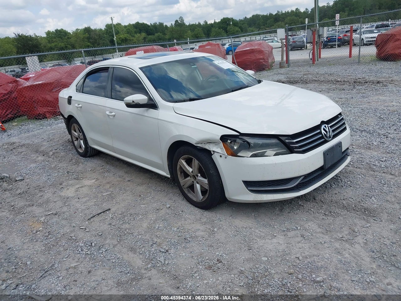 1VWBP7A33DC****** · 2013 VOLKSWAGEN PASSAT 2.5L SE