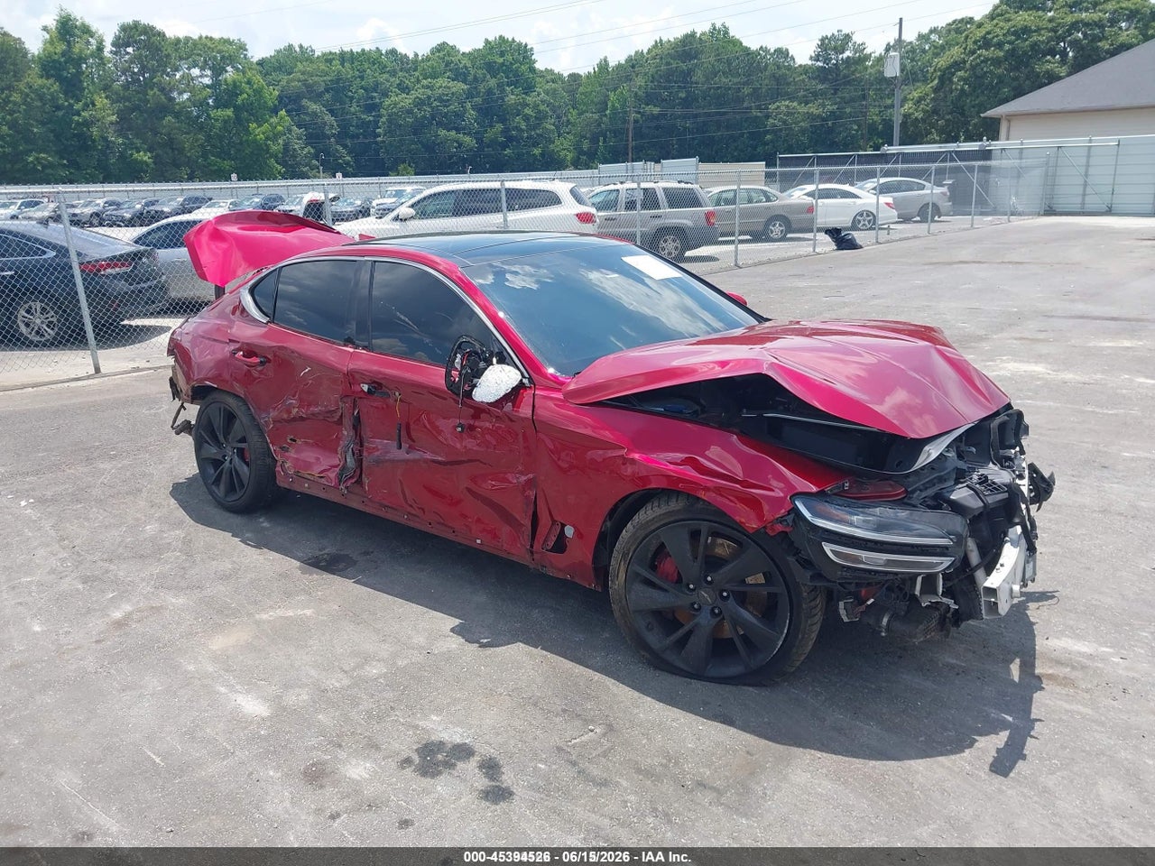 KMTG54TE4NU****** · 2022 GENESIS G70 3.3T RWD