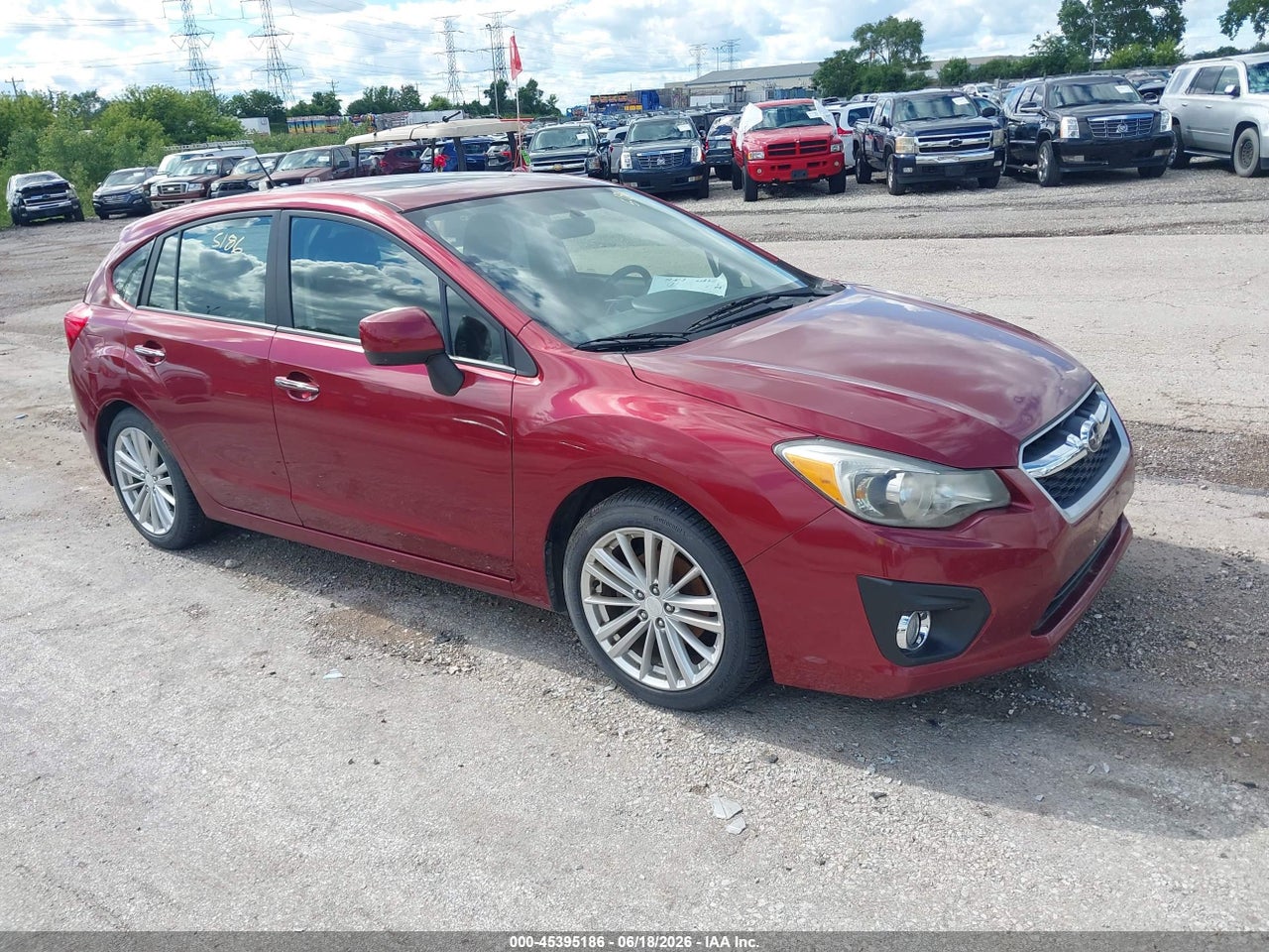 JF1GPAH66E8****** · 2014 SUBARU IMPREZA 2.0I LIMITED