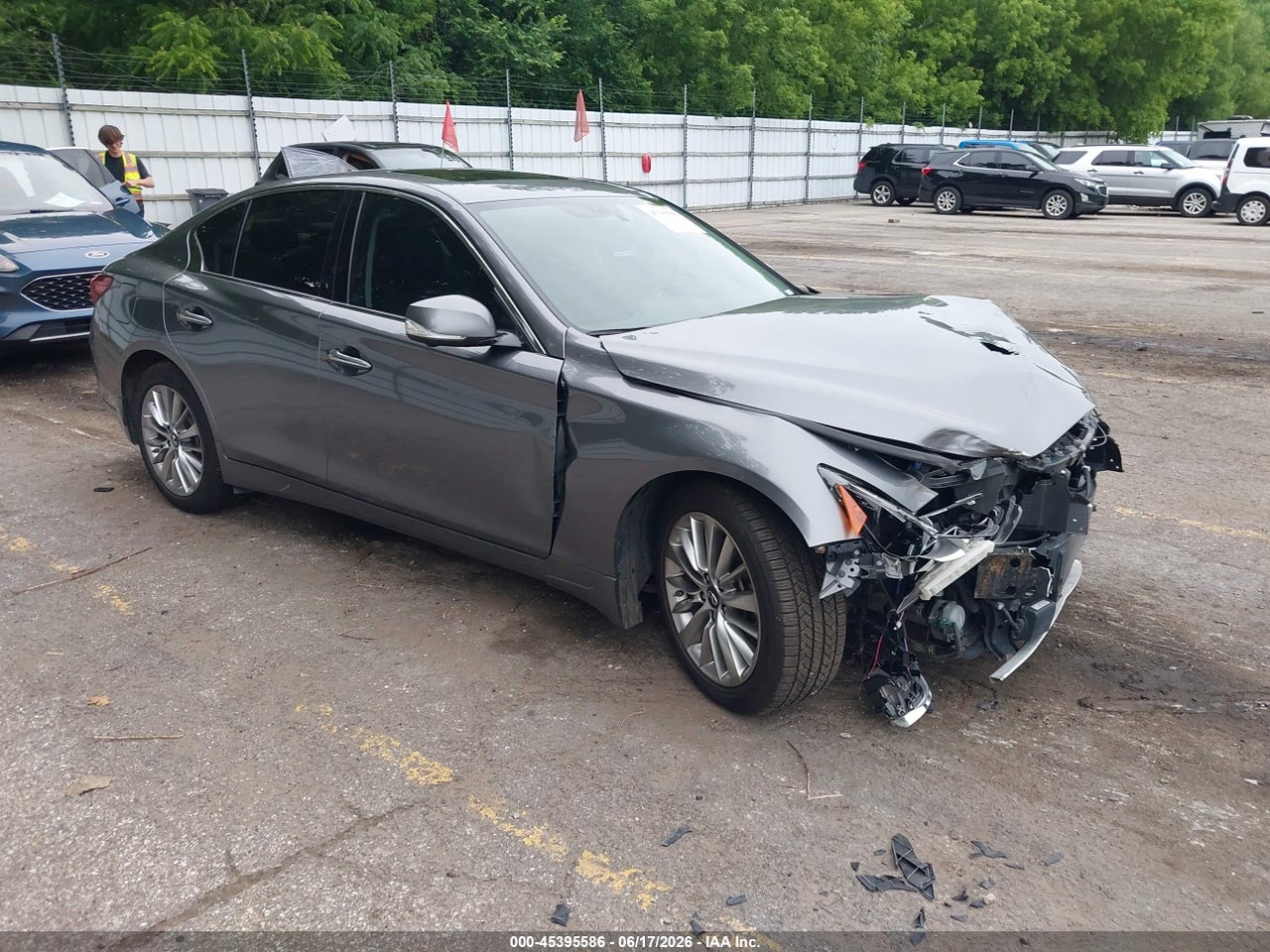 JN1EV7BR7MM****** · 2021 INFINITI Q50 LUXE AWD