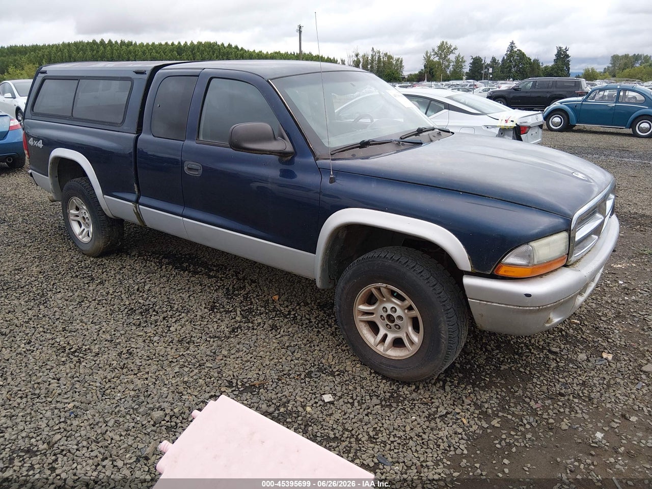 1D7HG42N43S****** · 2003 DODGE DAKOTA SLT