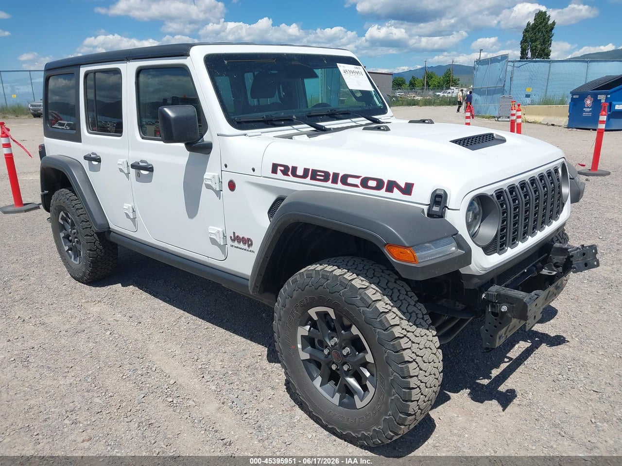 1C4PJXFN1TW****** · 2026 JEEP WRANGLER RUBICON 4X4
