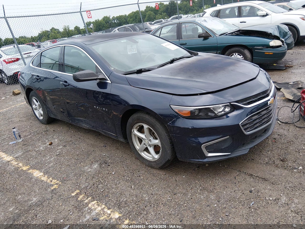 1G1ZB5ST7HF****** · 2017 CHEVROLET MALIBU LS