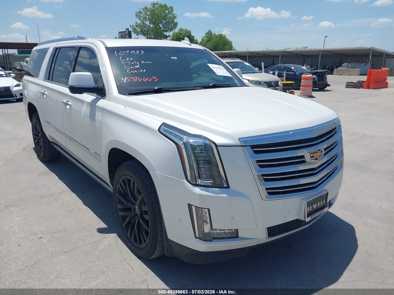 2018 CADILLAC ESCALADE ESV PLATINUM