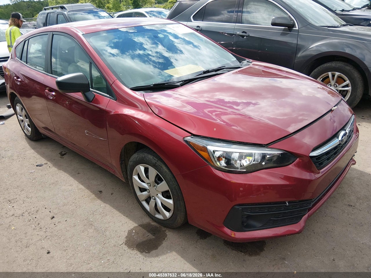 4S3GTAB6XN3****** · 2022 SUBARU IMPREZA BASE 5-DOOR