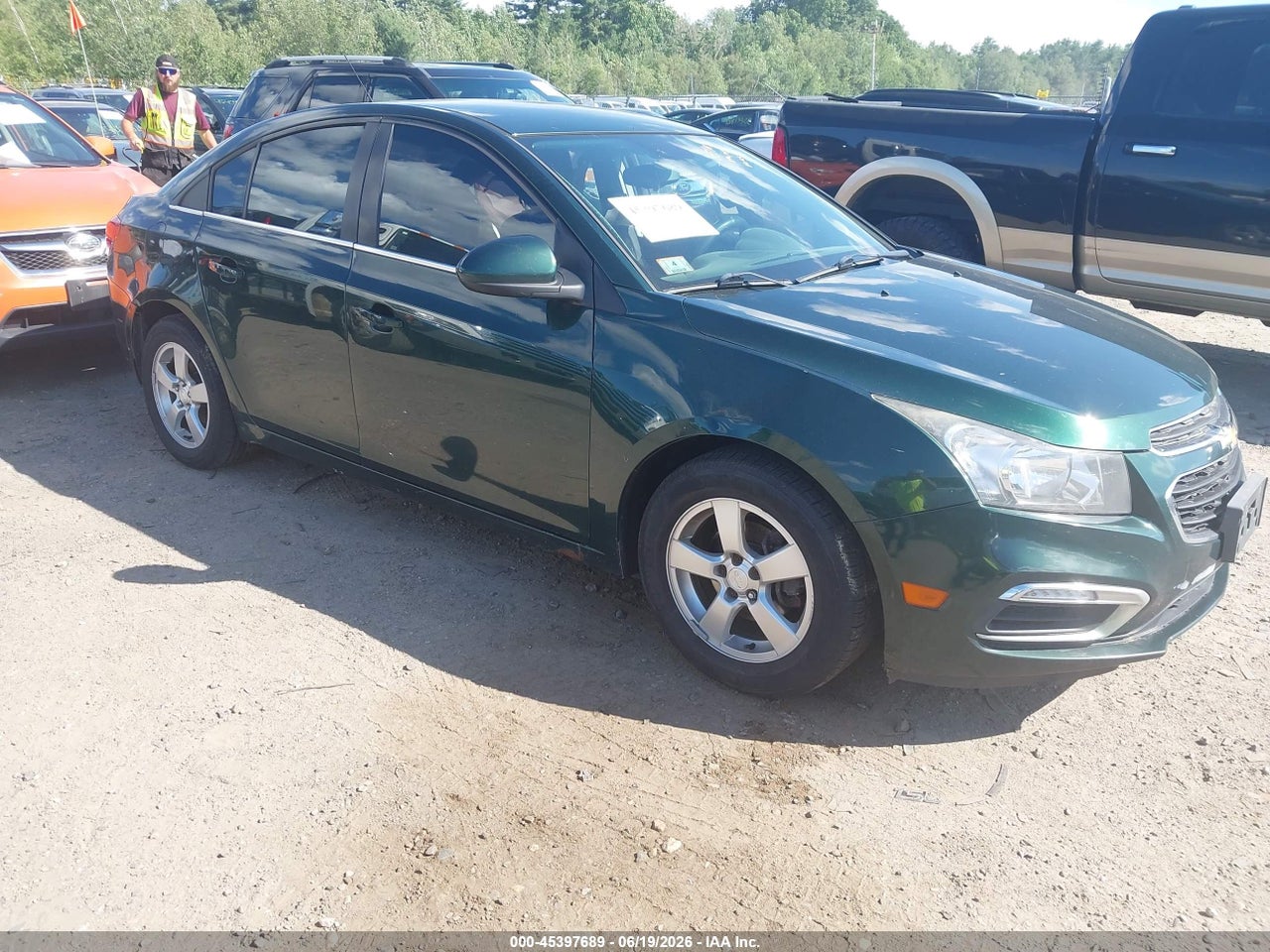 1G1PE5SB8F7****** · 2015 CHEVROLET CRUZE 2LT AUTO