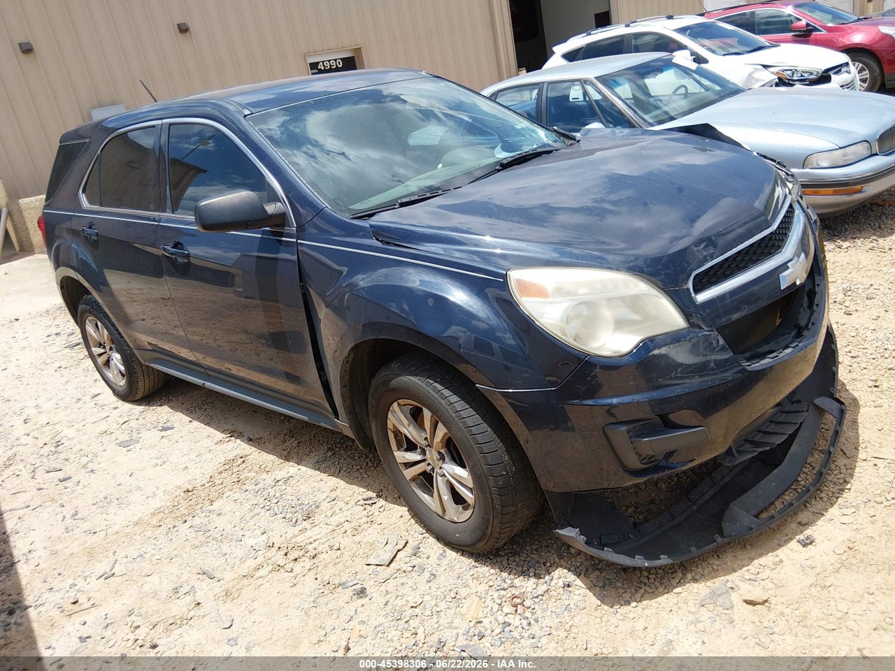 2GNALAEK0F6****** · 2015 CHEVROLET EQUINOX LS